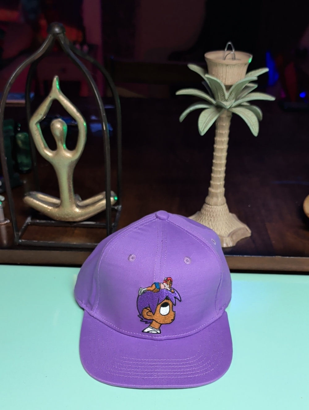 Purple Lil Uzi Hat. Never Been Worn! Looking For A Good Home 🏡 Hit Me Up With A